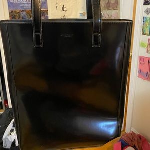 Black Givenchy bag, simple sleek design